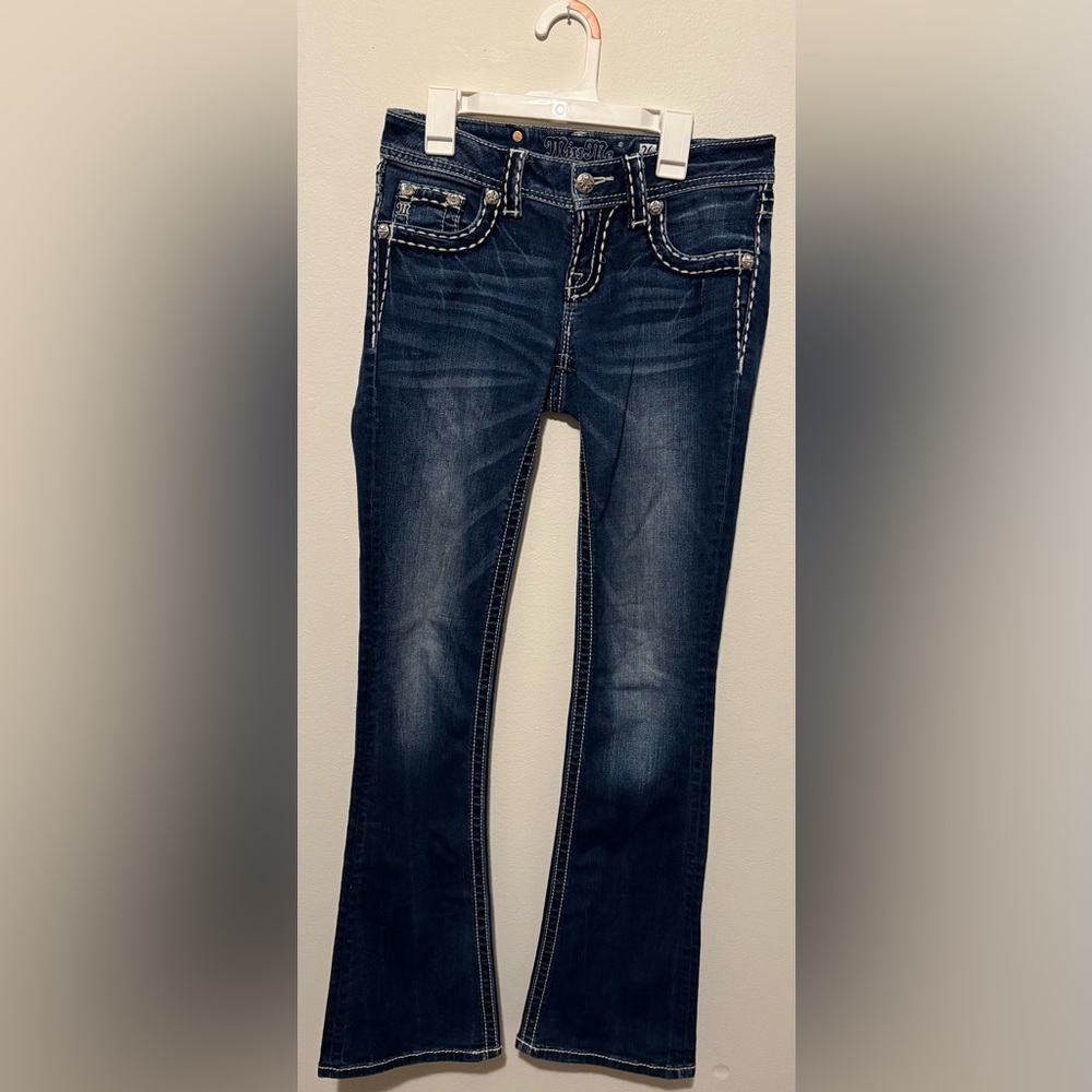 Miss Me Signature Boot Jeans Size 26 Inseam 34
